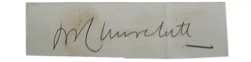 Winston Churchill Autographs